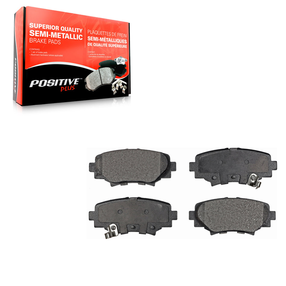 Rear Semi-Metallic Disc Brake Pads PPF-D1729 For Mazda 3 Sport