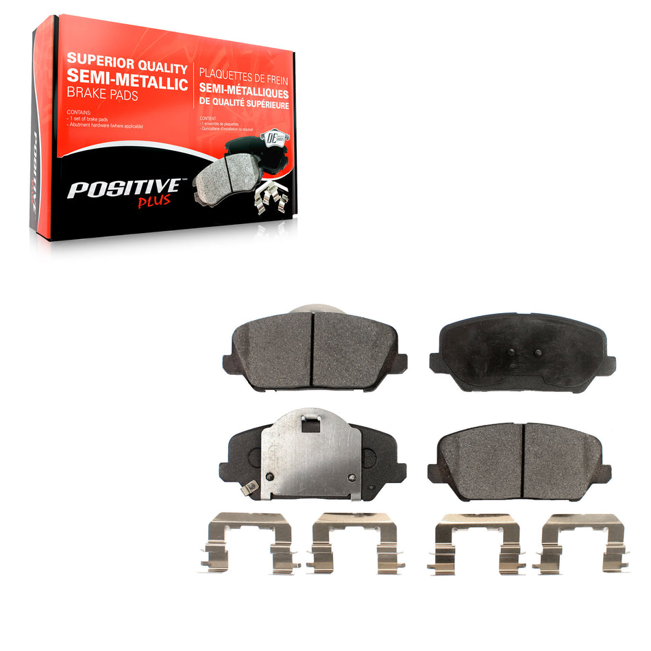 Front Semi-Metallic Disc Brake Pads PPF-D1735 For Kia Forte Forte5 Koup