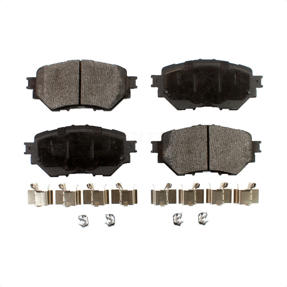 Front Semi-Metallic Disc Brake Pads PPF-D1759 For 2014-2018 Mazda 3 Sport Vehicles Manufactured In Mexico by Positive Plus