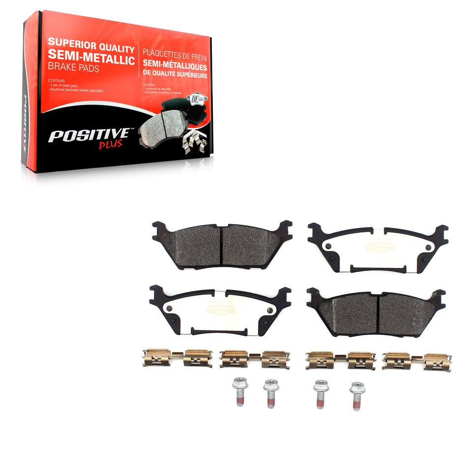 Rear Semi-Metallic Disc Brake Pads PPF-D1790 For Ford F-150 Expedition Lincoln Navigator