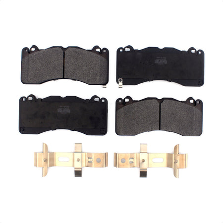 Front Semi-Metallic Disc Brake Pads PPF-D1792 For Ford Mustang by Positive Plus