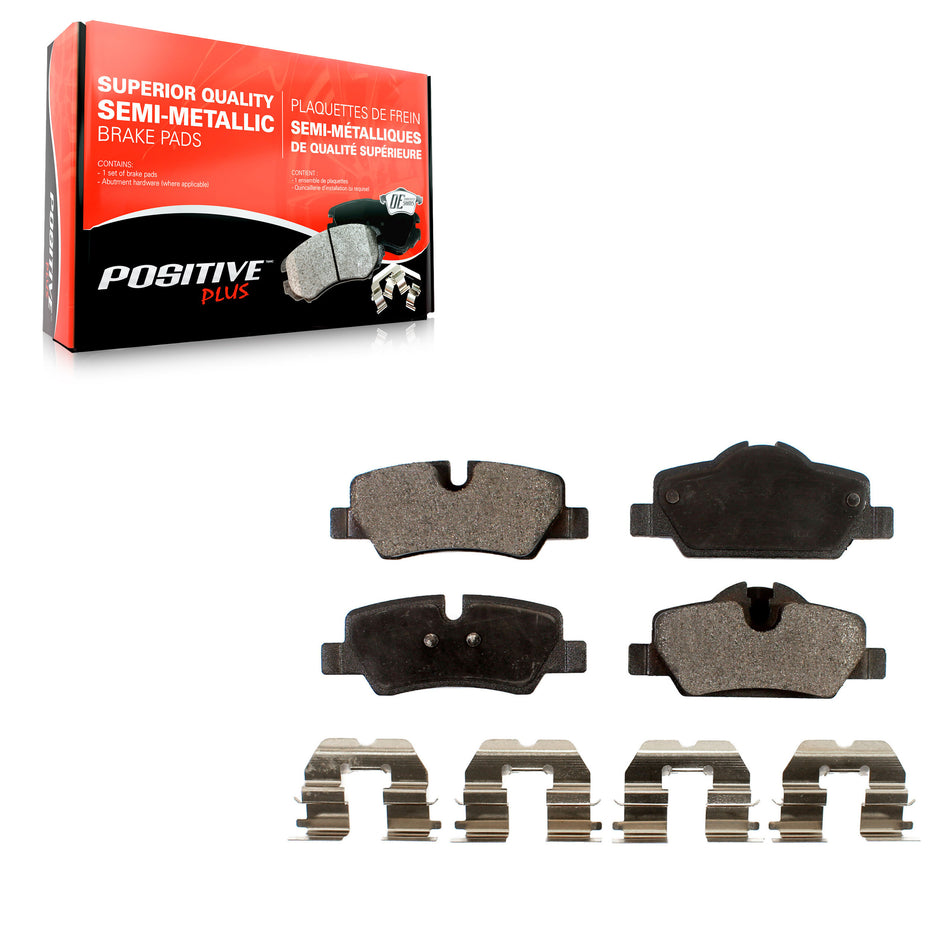 Rear Semi-Metallic Disc Brake Pads PPF-D1800 For Mini Cooper
