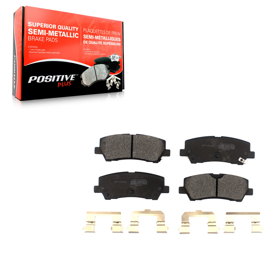 Rear Semi-Metallic Disc Brake Pads PPF-D1810 For Ford Mustang