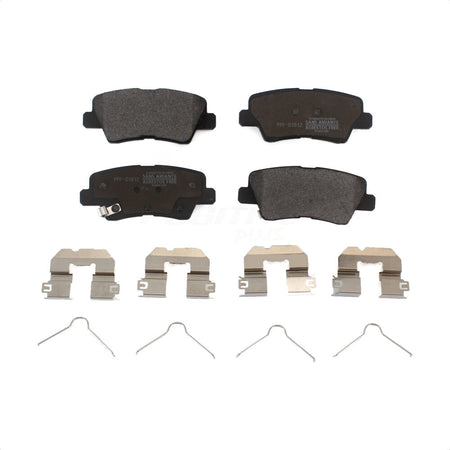 Rear Semi-Metallic Disc Brake Pads PPF-D1812 For Hyundai Elantra Kia Soul Niro Accent Rio Ioniq EV Venue Rondo by Positive Plus