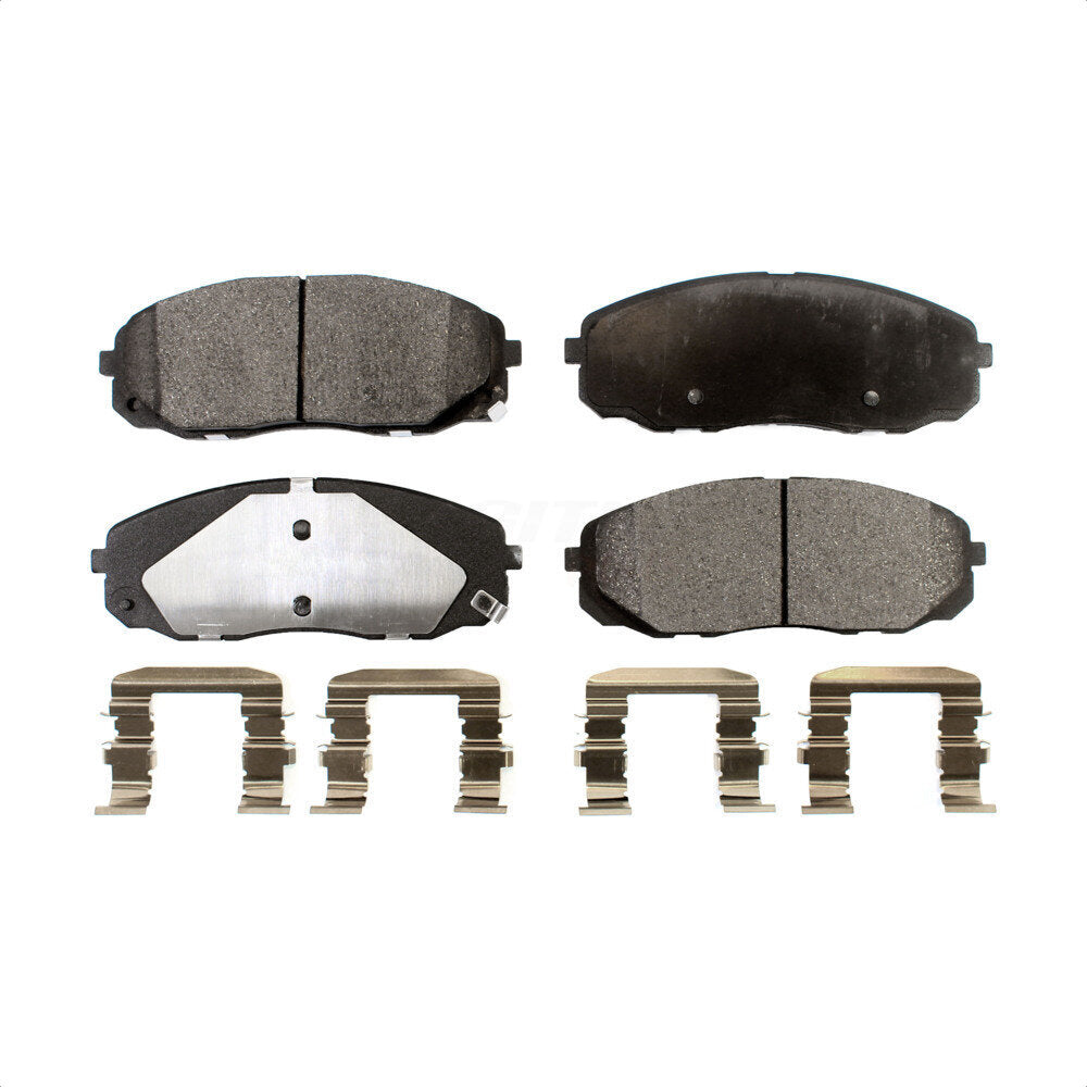 Front Semi-Metallic Disc Brake Pads PPF-D1814 For 2015-2020 Kia Sedona by Positive Plus