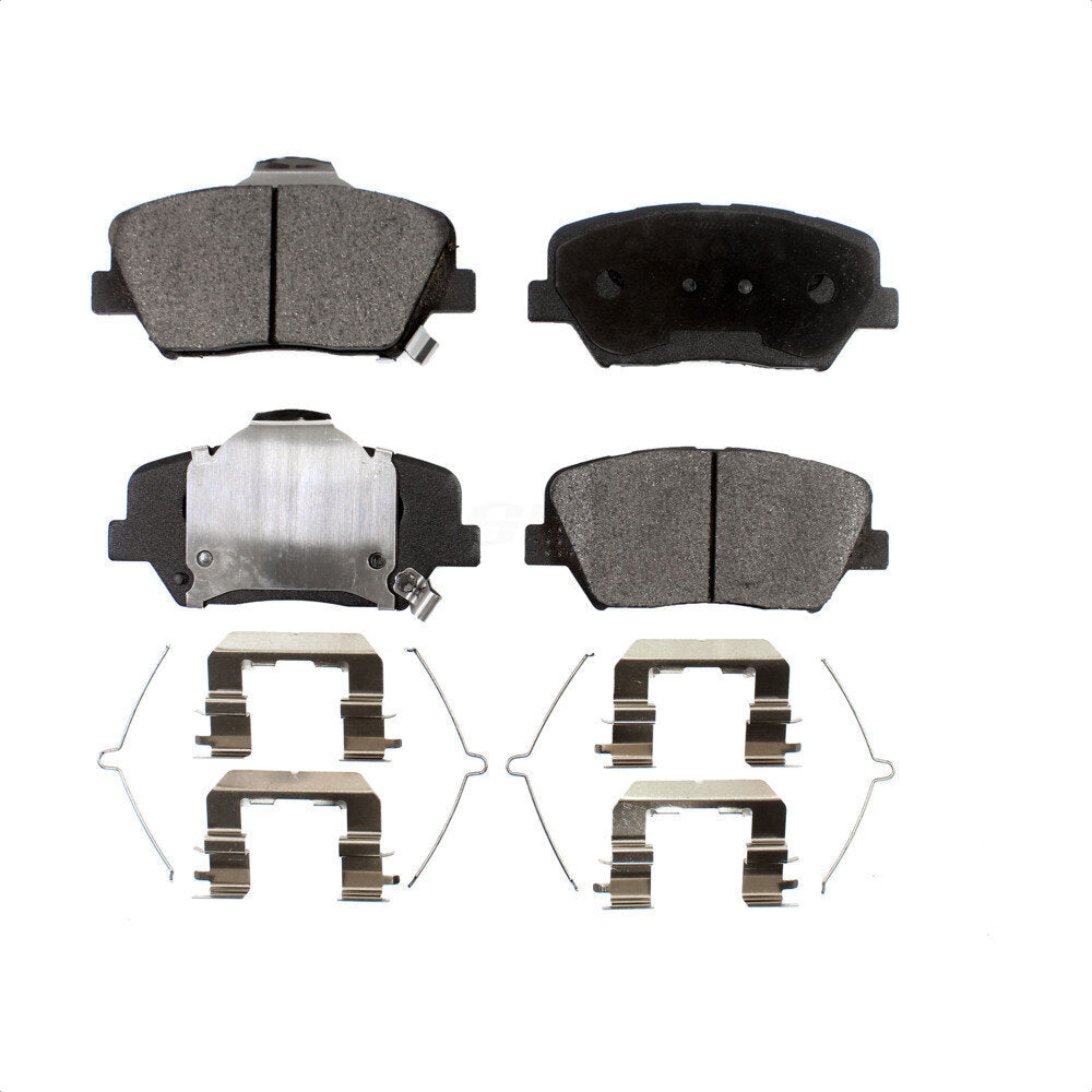 Front Semi-Metallic Disc Brake Pads PPF-D1815 For Kia Sorento Hyundai Santa Fe Sport Nexo by Positive Plus