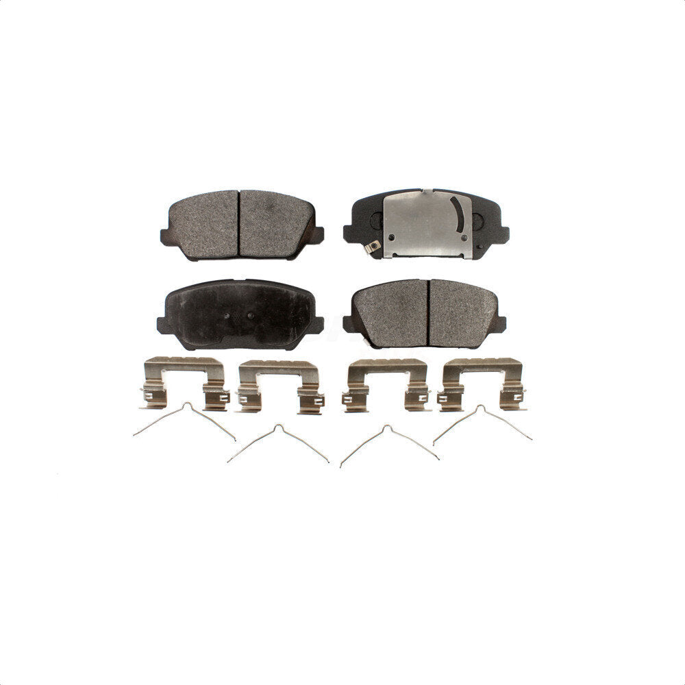 Front Semi-Metallic Disc Brake Pads PPF-D1827 For Kia Forte Hyundai Veloster Forte5 by Positive Plus