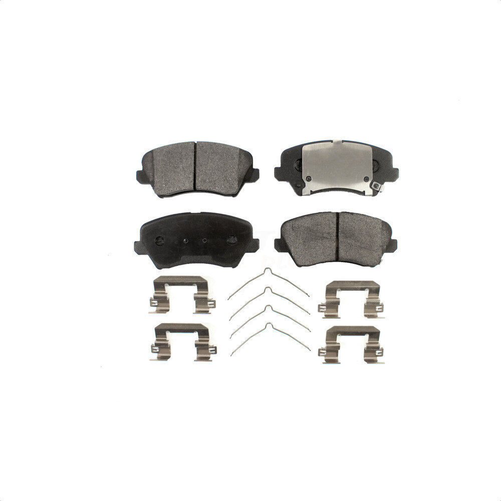 Front Semi-Metallic Disc Brake Pads PPF-D1828 For Kia Forte Hyundai Veloster Elantra GT Forte5 Koup by Positive Plus