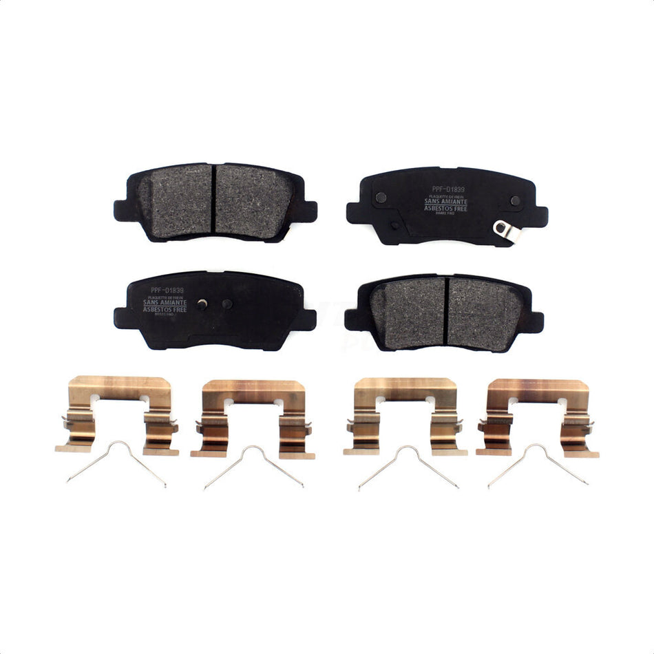 Rear Semi-Metallic Disc Brake Pads PPF-D1839 For Cadillac ATS CTS by Positive Plus