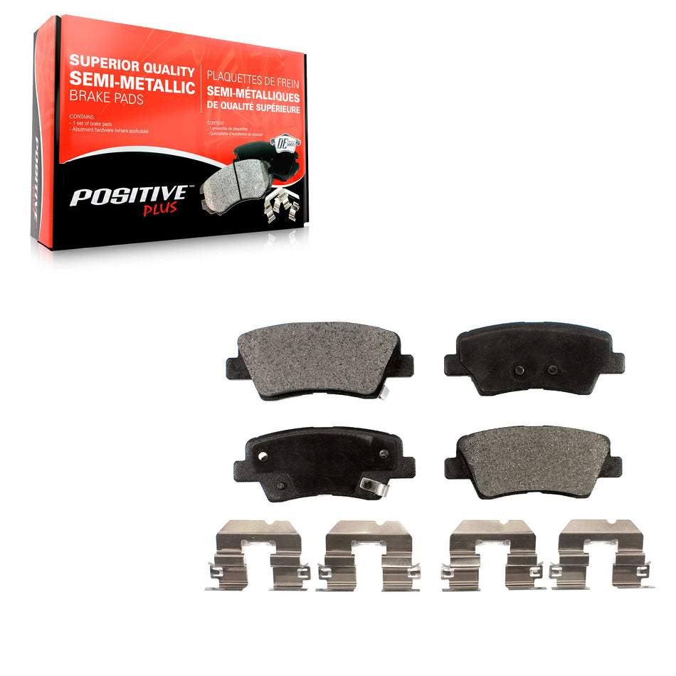 Rear Semi-Metallic Disc Brake Pads PPF-D1848 For Hyundai Tucson Kia Sportage
