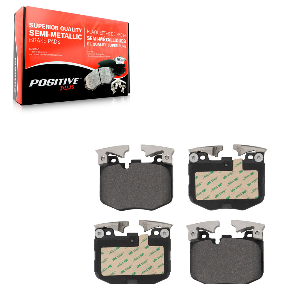 Front Semi-Metallic Disc Brake Pads PPF-D1867 For BMW X3 X5 330i xDrive X4 M340i X7 i4 530i Toyota