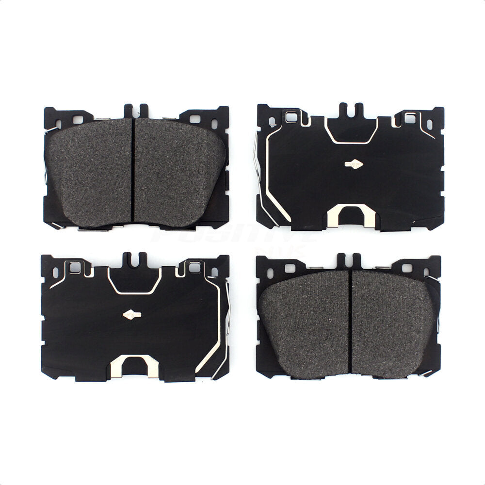 Front Semi-Metallic Disc Brake Pads PPF-D1871 For Mercedes-Benz GLC300 C43 AMG E450 GLC43 C450 E43 E53 by Positive Plus