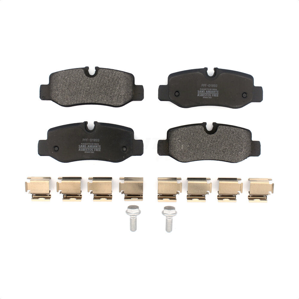 Rear Semi-Metallic Disc Brake Pads PPF-D1893 For Mercedes-Benz Metris by Positive Plus