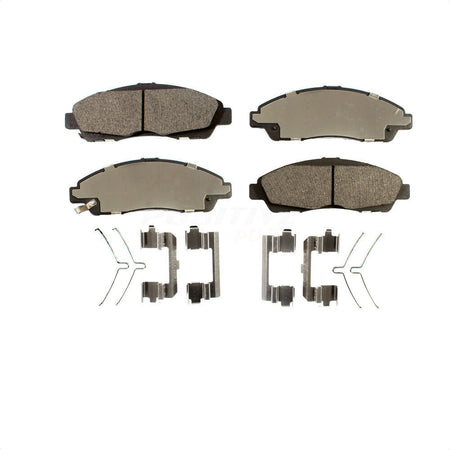 Front Semi-Metallic Disc Brake Pads PPF-D1896 For Chevrolet Traverse GMC Acadia Cadillac XT5 Buick Enclave Blazer XT6 by Positive Plus