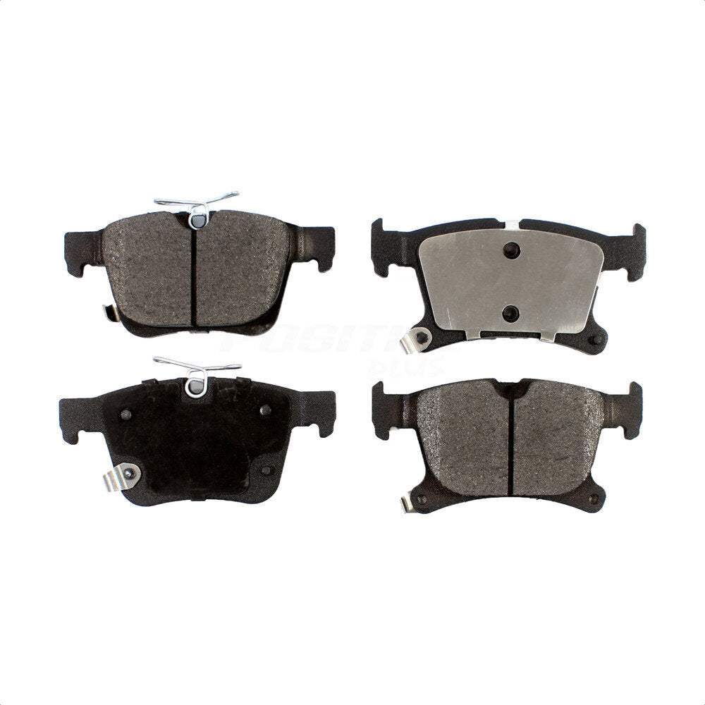 Rear Semi-Metallic Disc Brake Pads PPF-D1901 For Chrysler Pacifica Voyager Grand Caravan by Positive Plus