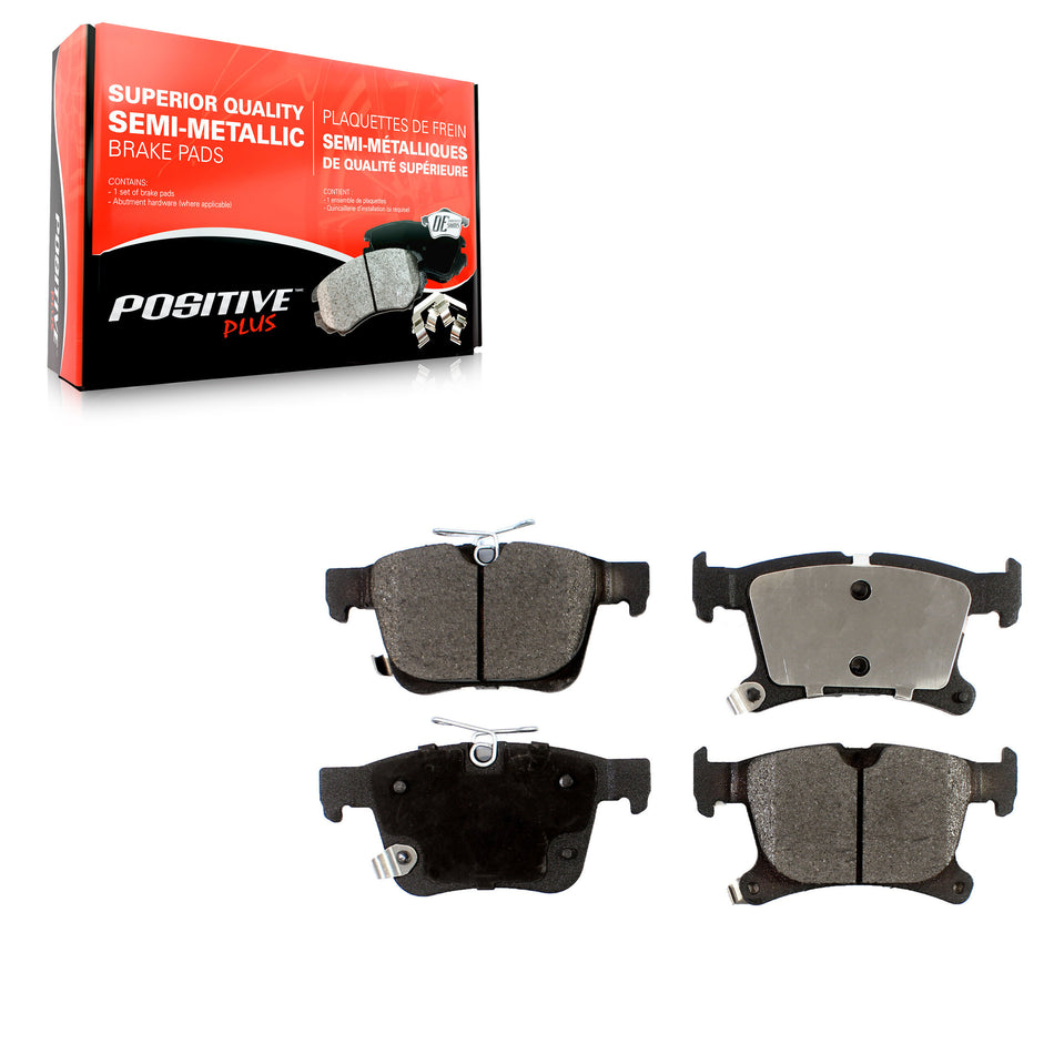Rear Semi-Metallic Disc Brake Pads PPF-D1901 For Chrysler Pacifica Grand Caravan Voyager