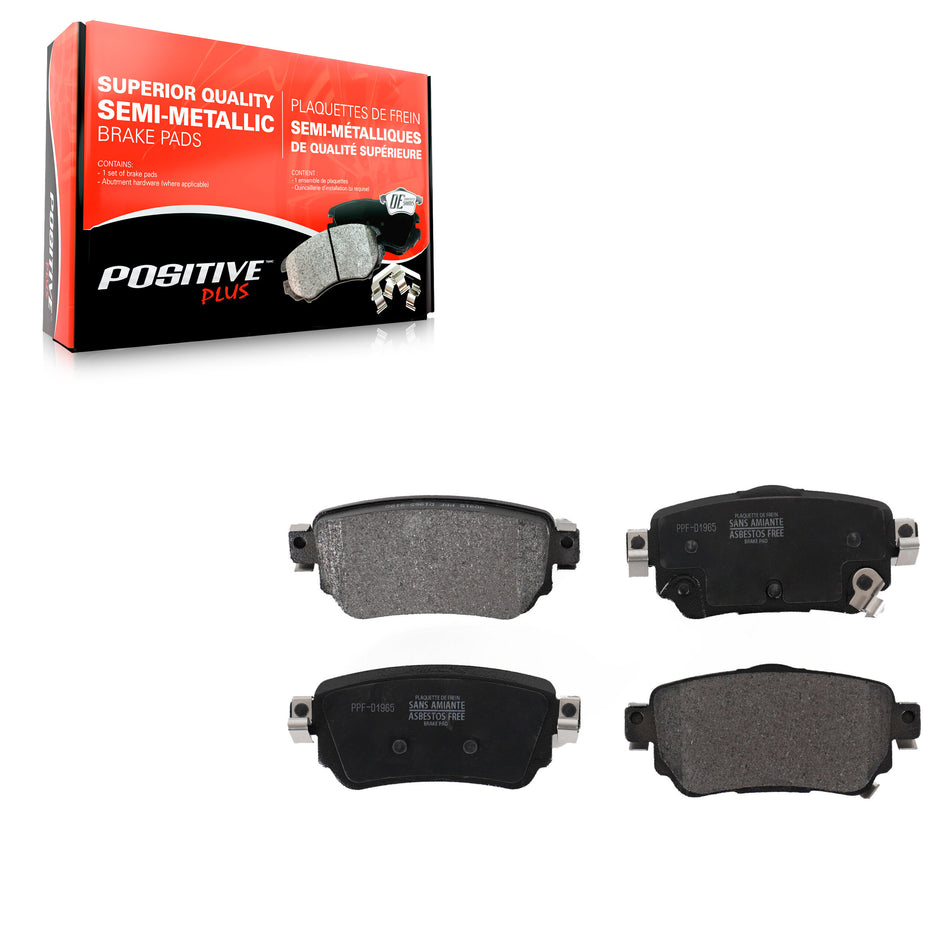 Rear Semi-Metallic Disc Brake Pads PPF-D1965 For Nissan Rogue Sport Qashqai LEAF