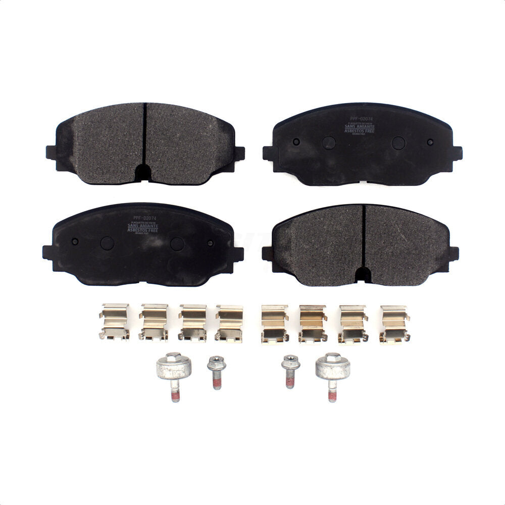 Front Semi-Metallic Disc Brake Pads PPF-D2074 For Volkswagen Atlas Cross Sport by Positive Plus