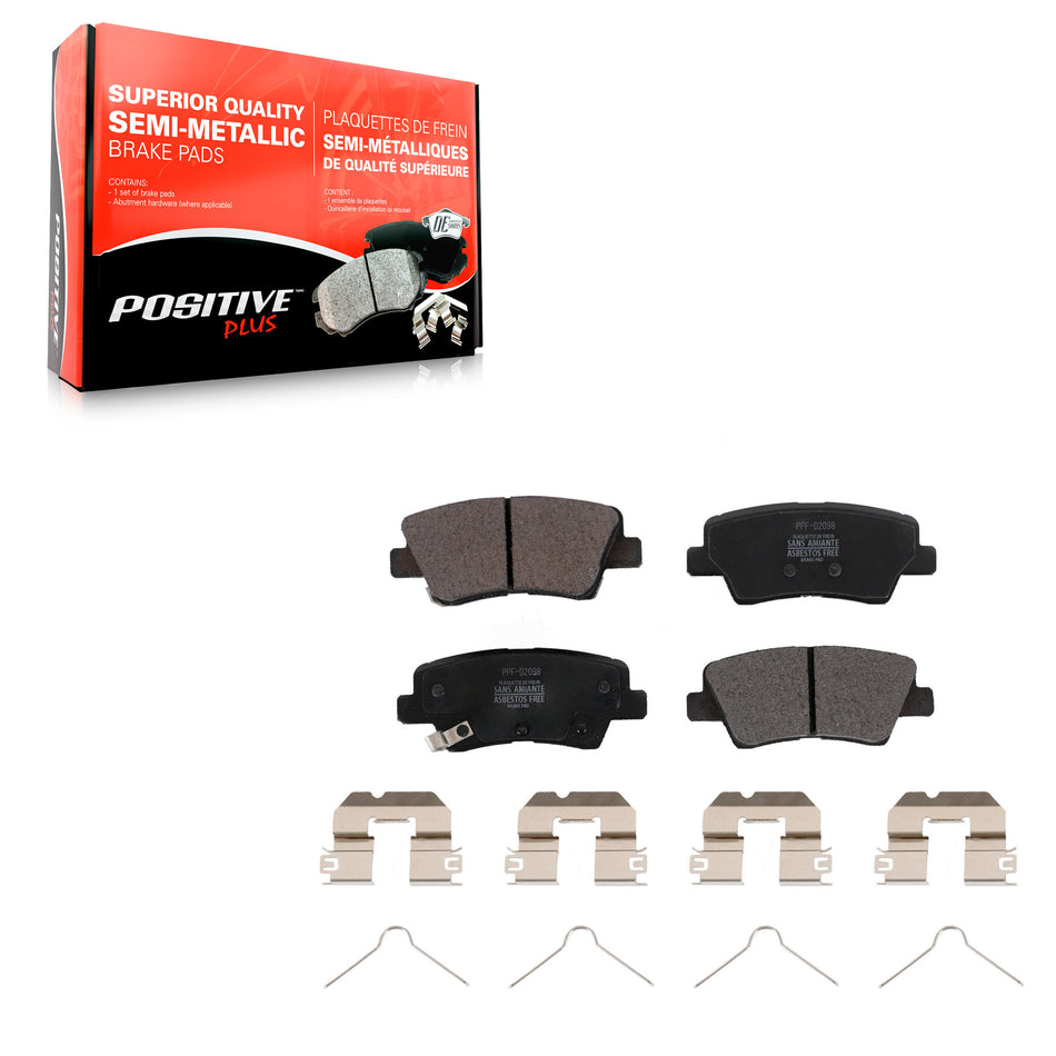 Rear Semi-Metallic Disc Brake Pads PPF-D2098 For Kia Sportage Hyundai Tucson Cadenza Nexo