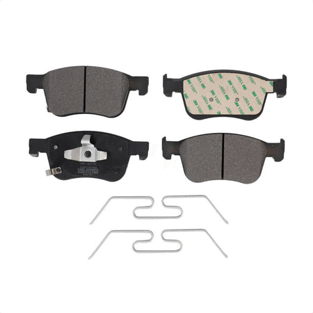 Front Semi-Metallic Disc Brake Pads PPF-D2115 For Honda Accord Acura Civic Integra by Positive Plus