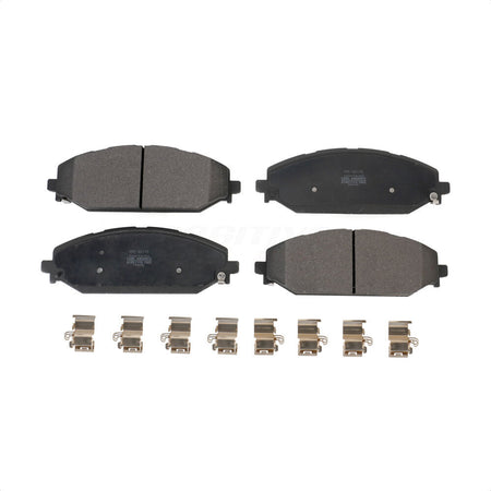 Semi-Metallic Disc Brake Pads PPF-D2179 For Ram 1500 Jeep Wagoneer Grand by Positive Plus