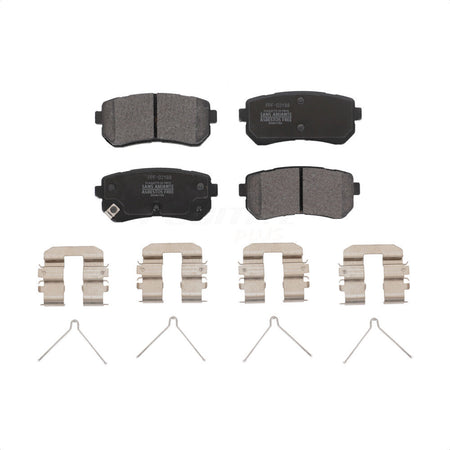 Rear Semi-Metallic Disc Brake Pads PPF-D2188 For Hyundai Kona Kia Seltos by Positive Plus