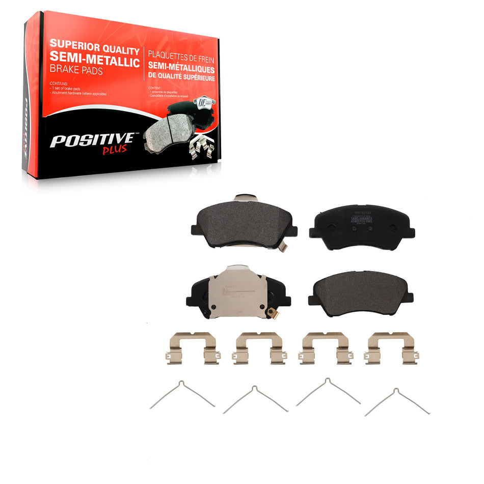 Front Semi-Metallic Disc Brake Pads PPF-D2190 For Kia Rio Hyundai Accent