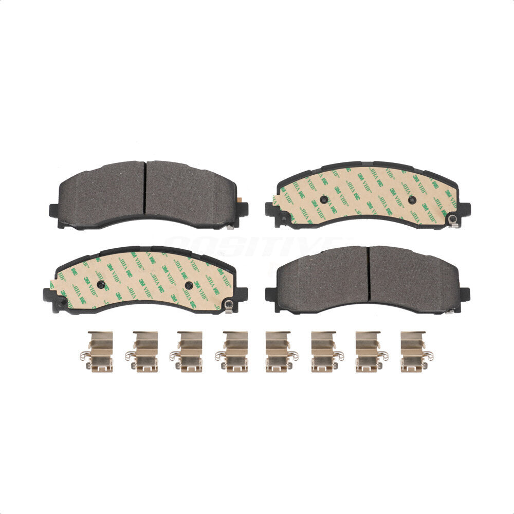 Rear Semi-Metallic Disc Brake Pads PPF-D2225 For 2019-2022 Ram 2500 3500 by Positive Plus