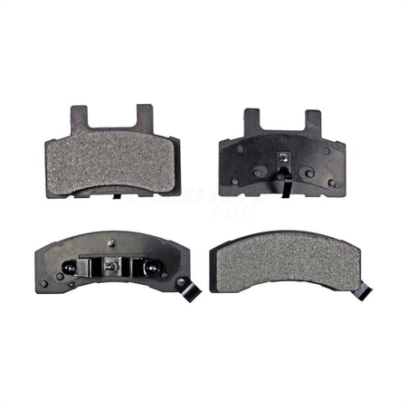 Front Semi-Metallic Disc Brake Pads PPF-D370 For Chevrolet GMC Dodge Tahoe K2500 Ram 2500 C2500 K1500 Suburban C3500 K3500 Express 3500 C1500 Savana Yukon R2500 C35 by Positive Plus