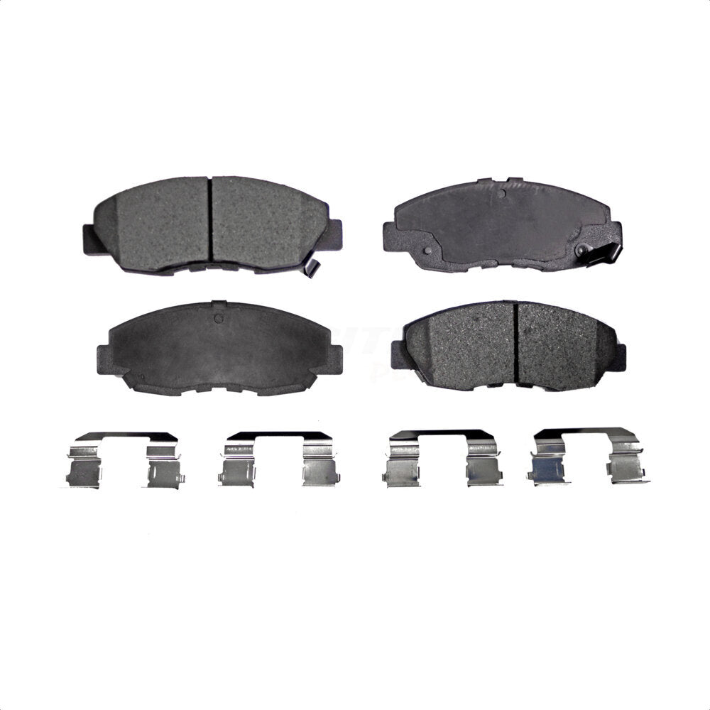 Front Semi-Metallic Disc Brake Pads PPF-D465A For Honda Civic Accord Insight Acura EL by Positive Plus