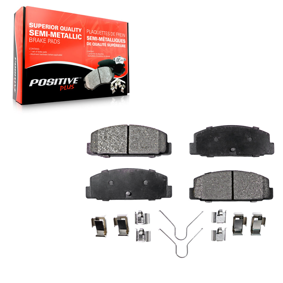 Rear Semi-Metallic Disc Brake Pads PPF-D482 For Mazda 6 RX-7 Protege