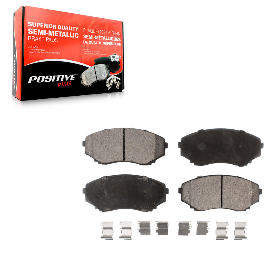 Front Semi-Metallic Disc Brake Pads PPF-D551 For Mazda MPV