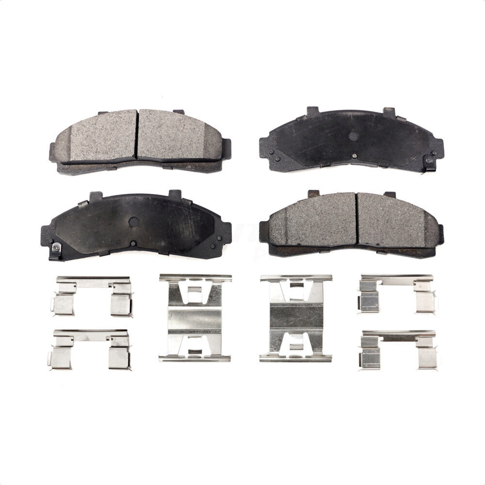 Front Semi-Metallic Disc Brake Pads PPF-D652 For Ford Ranger Explorer Mazda Mercury Mountaineer B3000 B2300 B2500 B4000 by Positive Plus