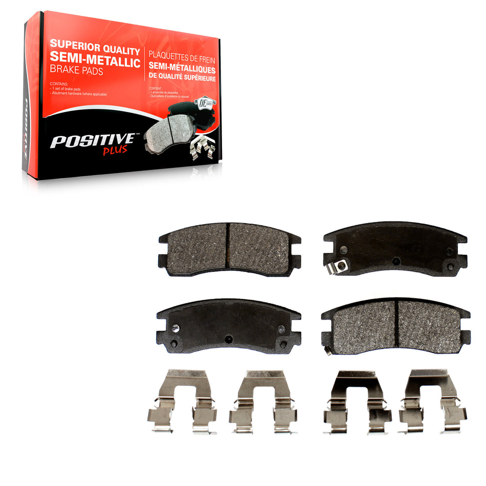 Rear Semi-Metallic Disc Brake Pads PPF-D698 For Chevrolet Impala Buick Pontiac Grand Am Century Prix