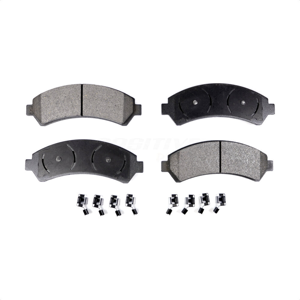 Front Semi-Metallic Disc Brake Pads PPF-D726 For Chevrolet S10 Blazer GMC Sonoma Jimmy Oldsmobile Bravada Isuzu Hombre by Positive Plus