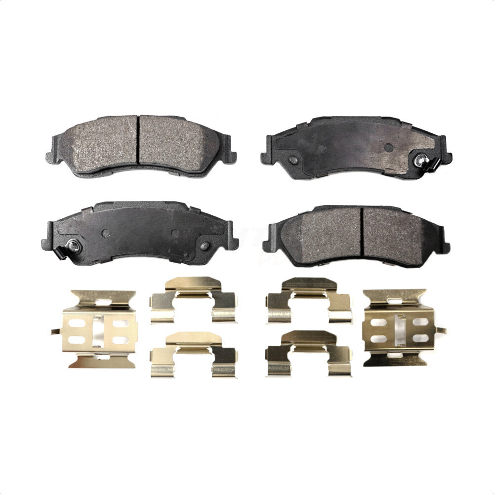 Rear Semi-Metallic Disc Brake Pads PPF-D729 For Chevrolet S10 Blazer GMC Sonoma Jimmy Oldsmobile Bravada Isuzu Hombre by Positive Plus