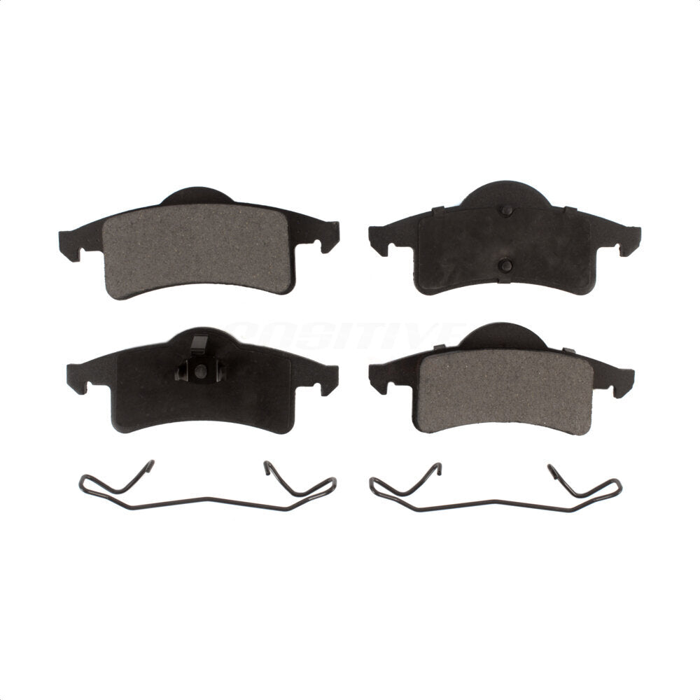 Rear Semi-Metallic Disc Brake Pads PPF-D791 For 1999-2004 Jeep Grand Cherokee by Positive Plus