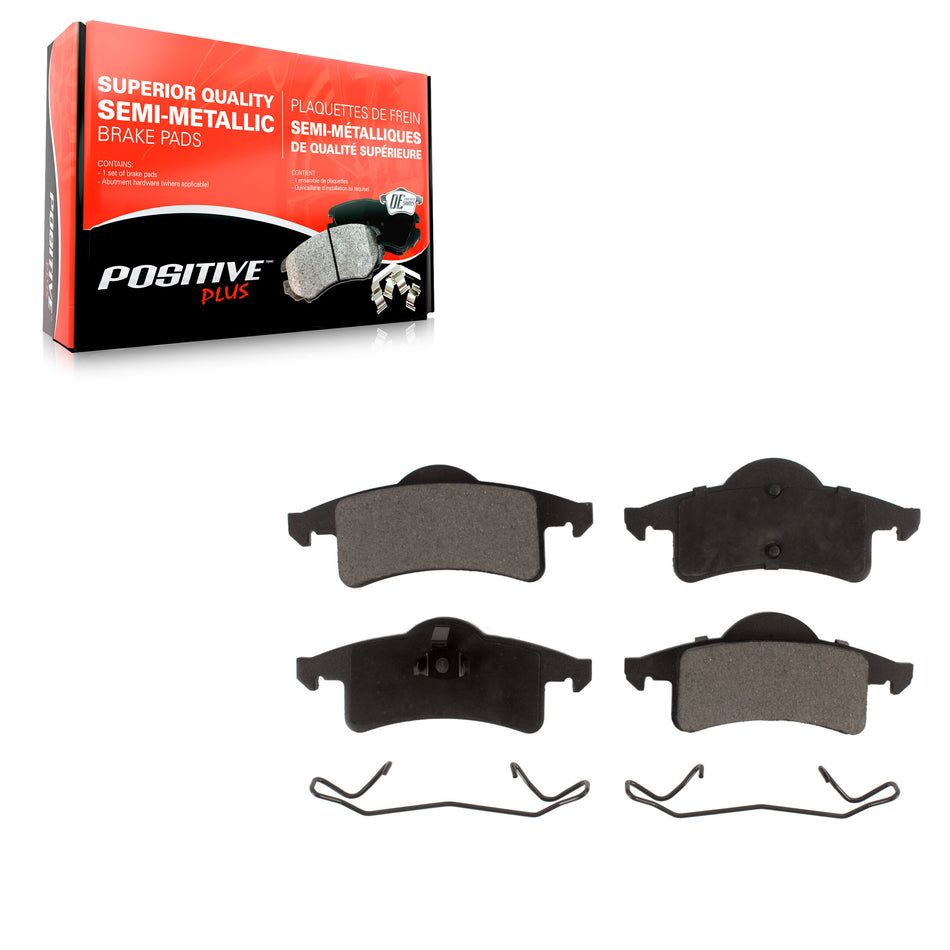Rear Semi-Metallic Disc Brake Pads PPF-D791 For 1999-2004 Jeep Grand Cherokee