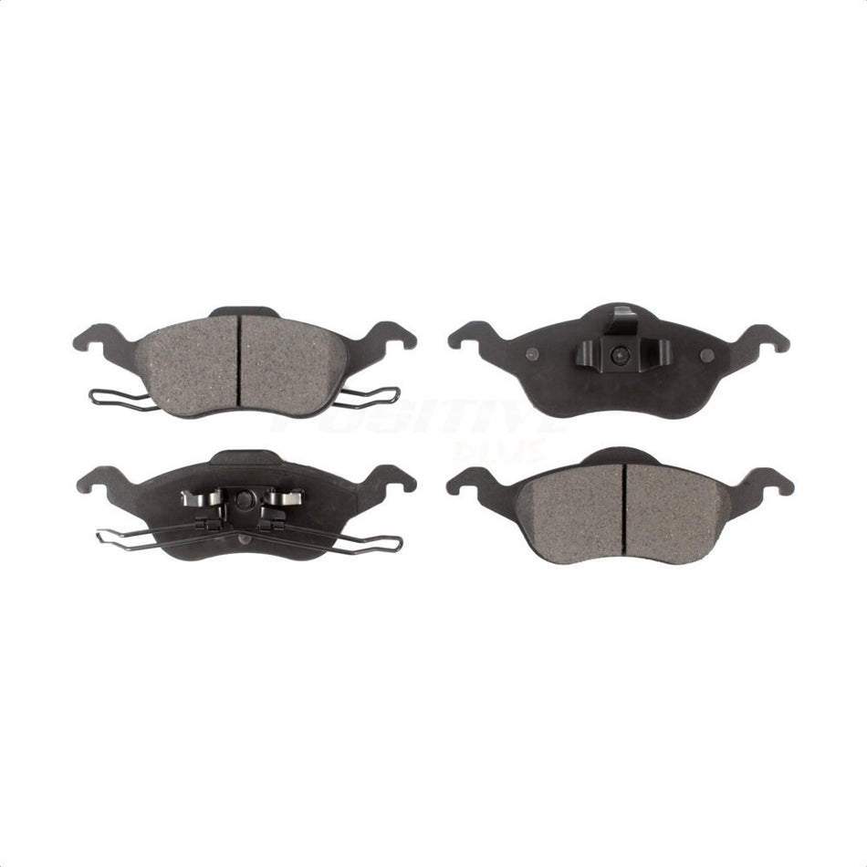 Front Semi-Metallic Disc Brake Pads PPF-D816 For Ford Focus by Positive Plus