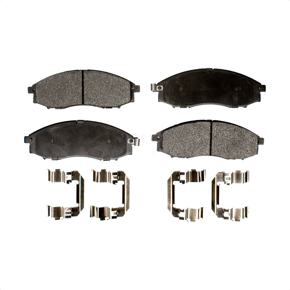 Front Semi-Metallic Disc Brake Pads PPF-D830 For Nissan Xterra Frontier by Positive Plus