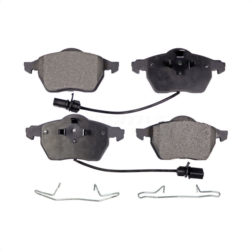 Front Semi-Metallic Disc Brake Pads PPF-D840A For Audi Volkswagen Passat A4 Quattro A6 RS6 S4 S6 by Positive Plus