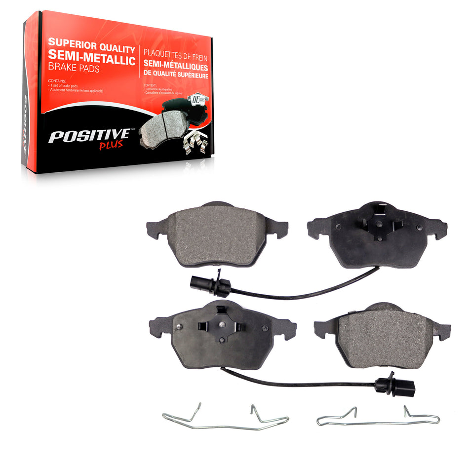 Front Semi-Metallic Disc Brake Pads PPF-D840A For Audi A4 Quattro Volkswagen Passat A6 RS6 S6 S4