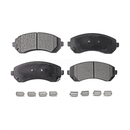 Front Semi-Metallic Disc Brake Pads PPF-D844 For Buick Rendezvous Chevrolet Venture Pontiac Montana Aztek Oldsmobile Silhouette by Positive Plus