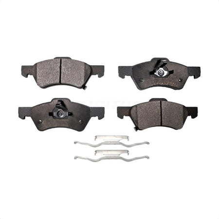 Front Semi-Metallic Disc Brake Pads PPF-D857 For Dodge Grand Caravan Chrysler Town & Country Voyager by Positive Plus