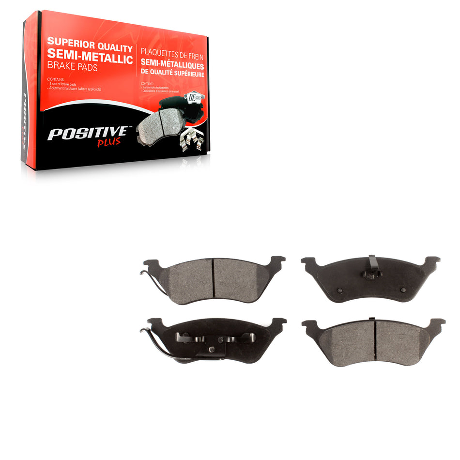 Rear Semi-Metallic Disc Brake Pads PPF-D858 For Dodge Grand Caravan Chrysler Town & Country Voyager