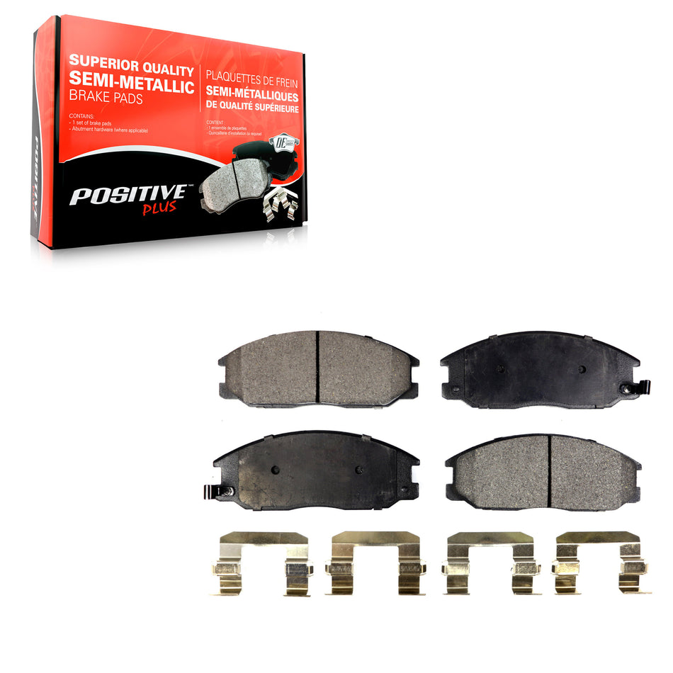 Front Semi-Metallic Disc Brake Pads PPF-D864 For Hyundai Santa Fe Kia Sorento Sedona Amanti XG350