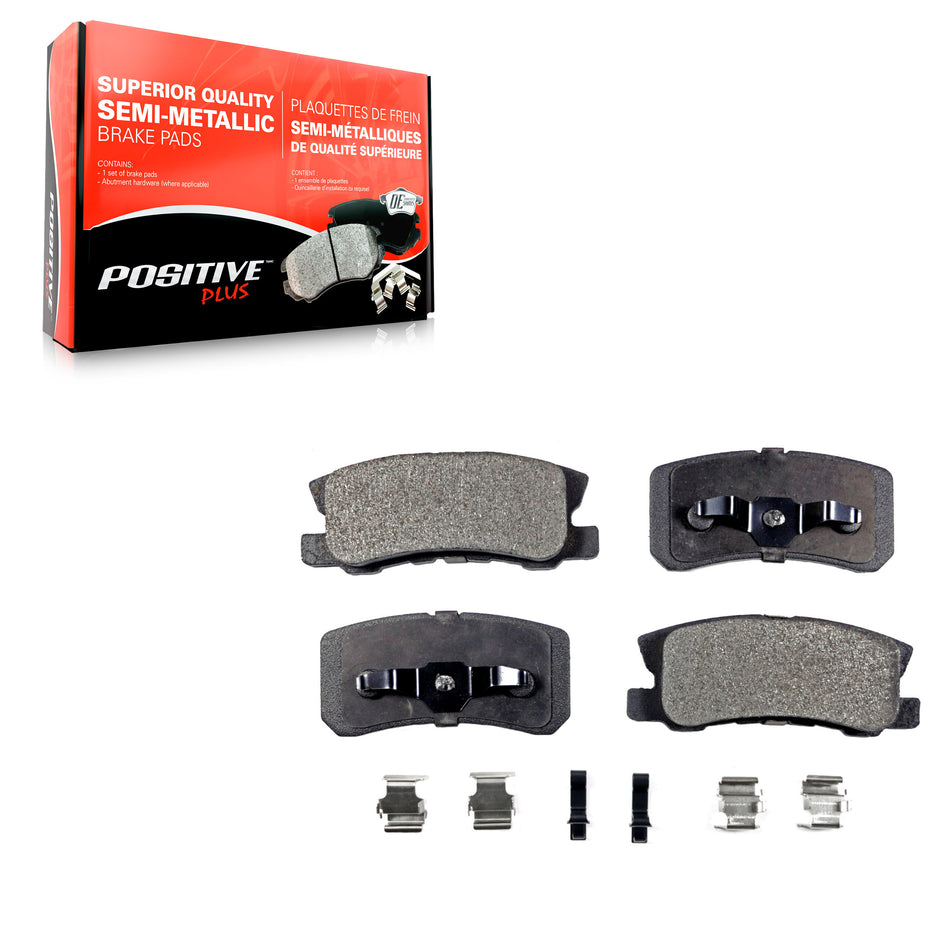 Rear Semi-Metallic Disc Brake Pads PPF-D868 For Mitsubishi Jeep Lancer Patriot Chrysler Compass 200