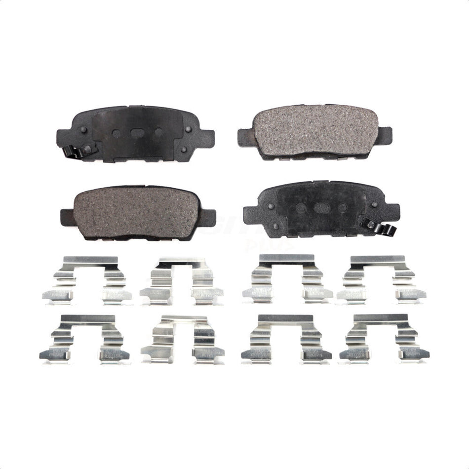 Rear Semi-Metallic Disc Brake Pads PPF-D905 For Nissan Altima Rogue Sentra INFINITI Murano Maxima Pathfinder G35 G37 QX60 Q50 Sport Quest Juke Select 350Z LEAF FX35 M35 370Z QX50 JX35 Q60 Suzuki Grand by Positive Plus