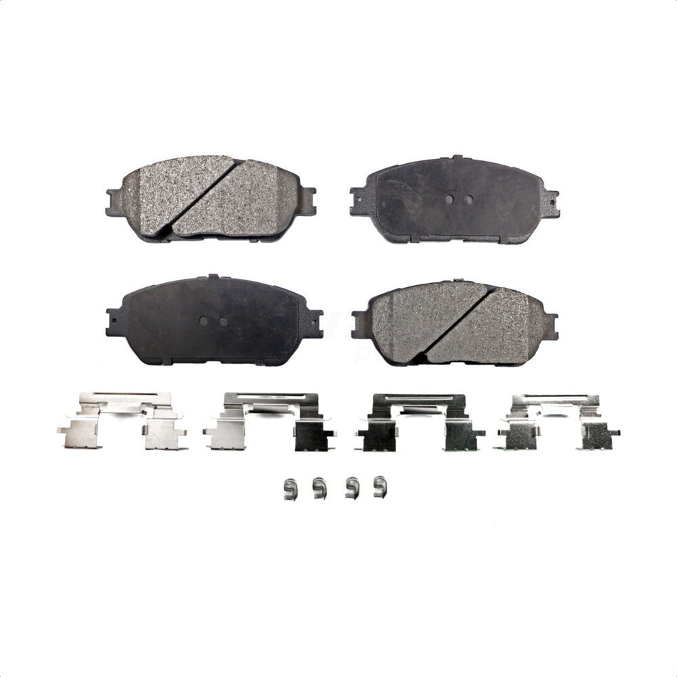 Front Semi-Metallic Disc Brake Pads PPF-D906 For Toyota Tacoma Sienna Camry Lexus Avalon Solara ES330 ES300 by Positive Plus