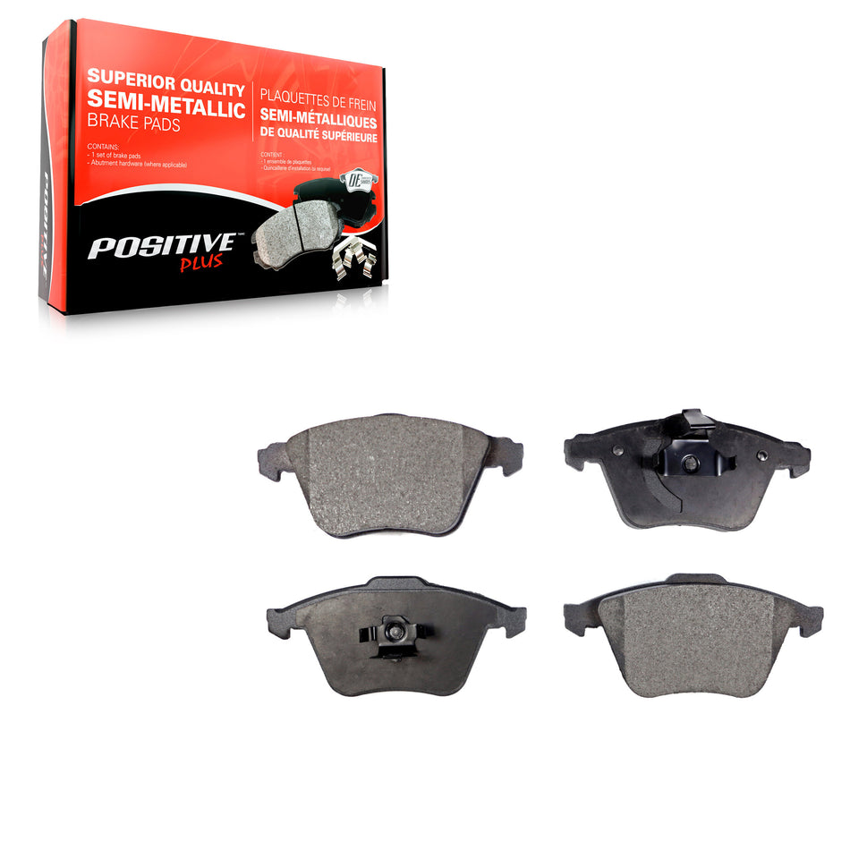 Front Semi-Metallic Disc Brake Pads PPF-D915A For Mazda 3 Volvo S40 V50 C70 Audi A6 Quattro